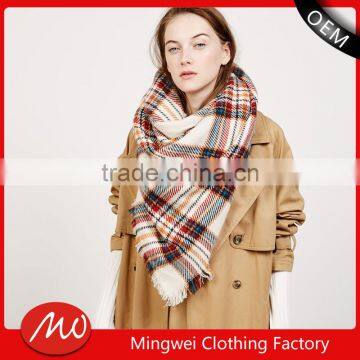 hot items 2017 new years products cashmere knitted lady scarf for sale