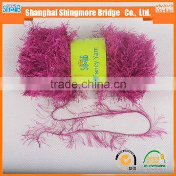 Online Shopping Knitting Yarns China Suppliers Cheapest Price Wholesale Oeko Tex Certified Feather Yarn Hand Knitting Yarn
