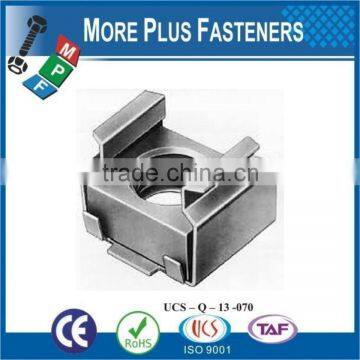 Made in Taiwan Brass Stainless Steel Zinc Plated Cage Nut photo-3
