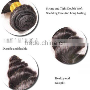 Loose Wave Hair Bundles 100% Human Hair Extension Virgin Brazilian Hair photo-6