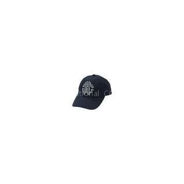 Cool 3d Embroidery Kids Baseball Caps , Polyester / Acrylic Sports Hats With Adjustable Velcro