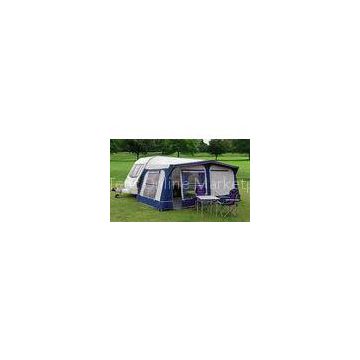 Blue Lightweight all season caravan awnings for caravans , 3 Panels