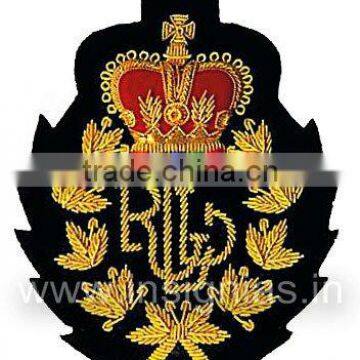 RLL Handmade Bullion Blazer Badge