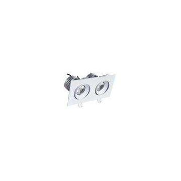 24W Square LED DownLight , 100volt - 240V dimmable LED Down Lamp