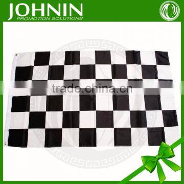 Sport Black and White Checkered Flag