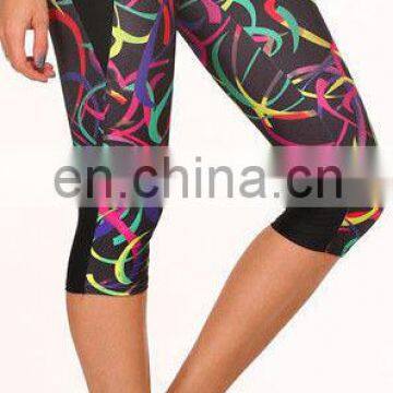New Custom Womens Yoga Running Sport Pants-Customise High Waist Leggings- Gym Fitness Trousers