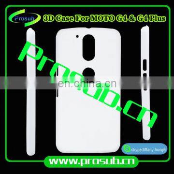 3d sublimation heat transfer blank smartphone case cover for Prosub- G4&G4 plus with logo hole