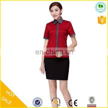 High quality fashion hotel receptionist dress uniforms for sale