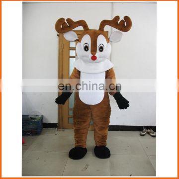 2016 hot sale CE animal deer mascot costume for adults,mascot costume cartoon adult