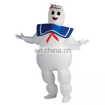 Ghostbusters - Inflatable Stay Puft Marshmallow Man Adult Costume