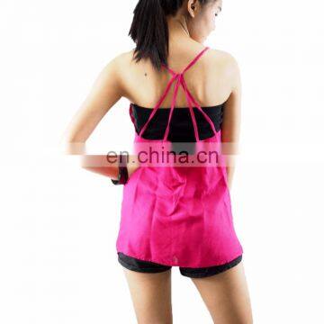 NAPAT Casual Colorful Tank Sexy Woman Summer Beach Shirt For Wholesale photo-2