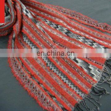 Wool Jacquard Stole