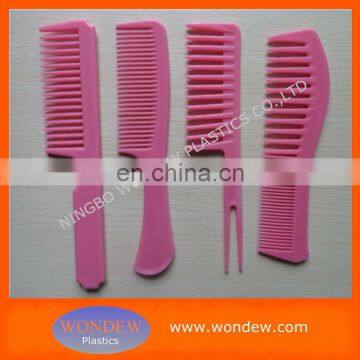 Salon hairdressing comb set