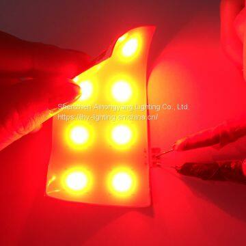 Latest Technology Flashlight Soft COB Chips 3v 3w Red White Led Daytime Running Lights,360 Degree Flexible COB LED Drl photo-5