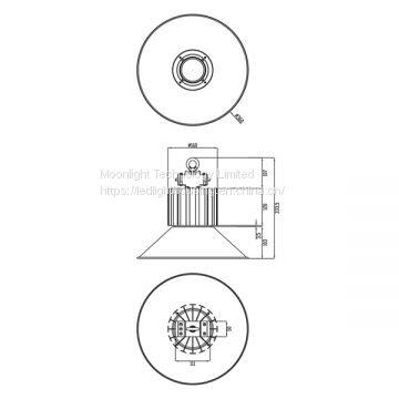 LED High Bay Housing MLT-HBH-CM-I photo-2