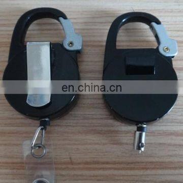 carabiner Type retractable badge holder