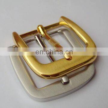 high quality stainless custom pin belt copper metal buckle