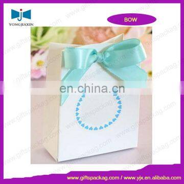 Natural Satin Ribbon Bow for Handle Paper Bag