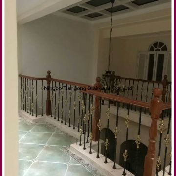 Cast Iron Stair Balustrade With Basket