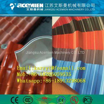 Multilayer 1/2/3/4 layer plastic composite roof tile making machine/roof sheet processing line