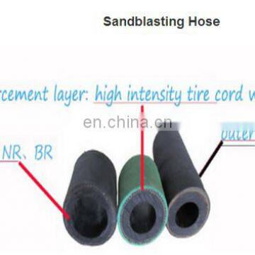 Sandblast Hose ISO Certificated Fire Resistant Insulated Flexible Washer Natural Gas Rubber Hose