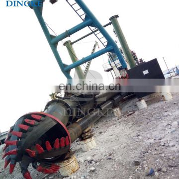 unloading suction dredger