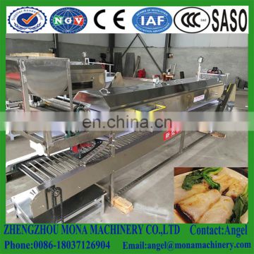 Steam type Cold rice noodles making machine|Fried rice noodles making machine/rice vermicelli making machine