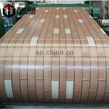 Products for Construction DX51D Grade and 0.12-1.2mm Thickness Brick Printed Ppgi/ PPGI Coils for Prefab House photo-6