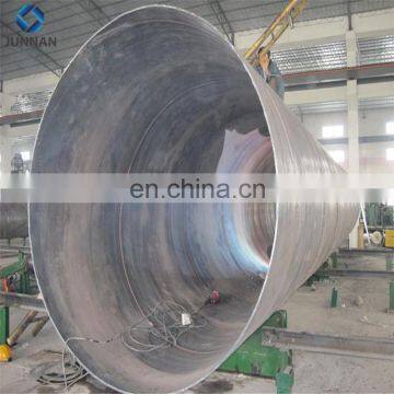 2018 hot sale China JUNNAN commn carbon 235 345  api 5l x70 psl2 spiral welded steel pipe,carbon pipe / tube