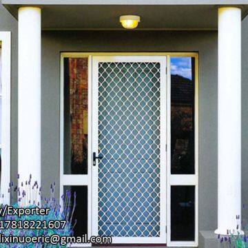 Welded aluminum diamond grille security screens&doors