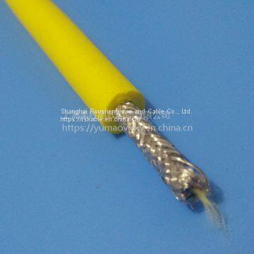 Cable Anti-seawate & Acid-base Yellow & Blue Sheath Rov Cable