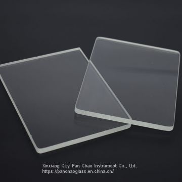 transparent heat resistant glass plates for sight glass