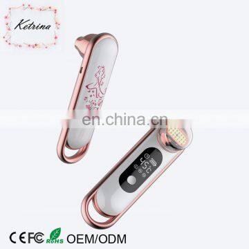 2018 Skincare Makeup Beauty Device EMS & RF Electroporation Face Massager Vibrator photo-2