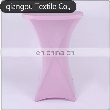 2020 160gsm milk silk fabric amazon hot sell Cocktail table cover