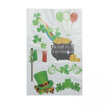 Saint Patrick's Day Temporary Tattoo Stickers For Man Women Four Leaf Clover Fake Tattoo For Woman Waterproof Tattoos Green photo-2