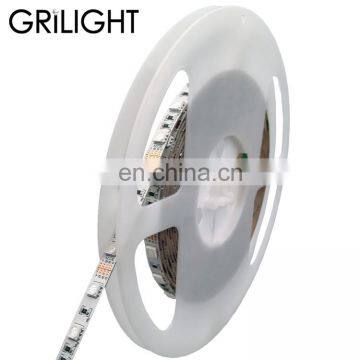 SMD5050 60LED per meter High CRI RGB led strip light 8mm PCB width