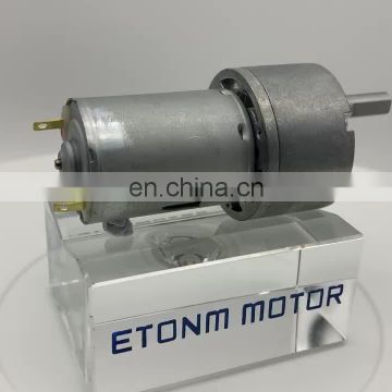 High torque  24volt dc gear motor 200rpm with gear reduction