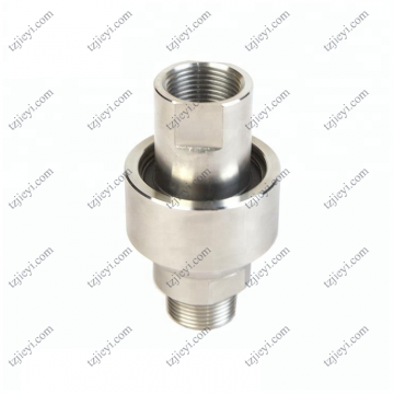 1'' Both end are thread connection stainless steel 304 high pressure water rotary union for tower crane spray system