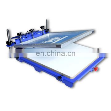 Large Size Micro Adjustable One Color Silk Screen Printing Machine For Advertising Board/Logo/Nameplate