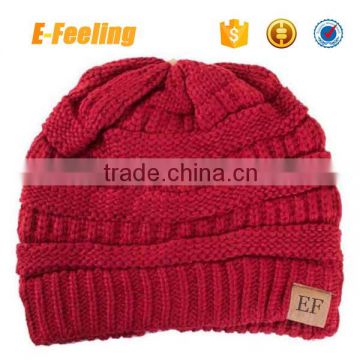 Wholesale Slouchy Knit Custom Women Beanie