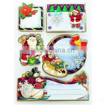 Christmas Gift Tags Foil Sticker Festive Gift Tags