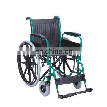 Health Care Supplies steel lightweight folding used wheelchair for hospitals