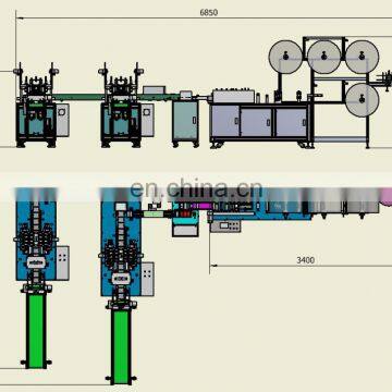 High Performance Efficiency Sergical Surgical Making Price Duckbill Machine Mask With Ce Certificate photo-3