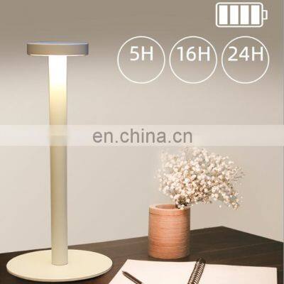 EUROPEAN Hotel Restaurant Smart Touch Switch Modern Cordless Rechargeable Table Lamp ODM Service Offered photo-4