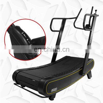 High quality best sale commercial  exercise running treadmills curved treadmill self-powered treadmill running machine