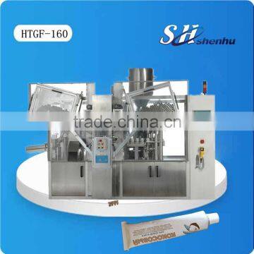 High Speed Double Nozzle Aluminum Tube Filling And Folding Machine