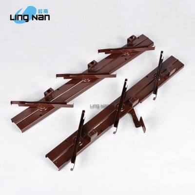 Anti-theft 6inch Iron Jalousie Louvre  shutter Windows Louver blade