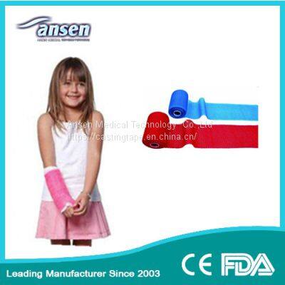 Factory Price Waterproof Orthopedic Fiberglass Casting Tape Medical Bandage photo-2