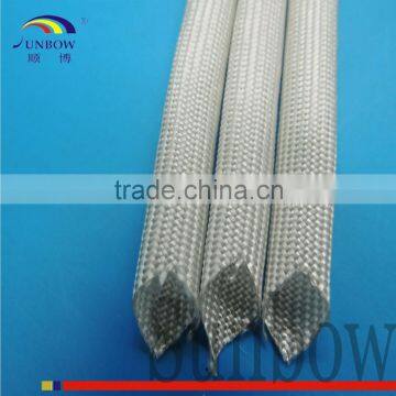 High Temperature Resistant Flexible Flame Retardant E-glass Uncoated Fiberglass Sleeving photo-5