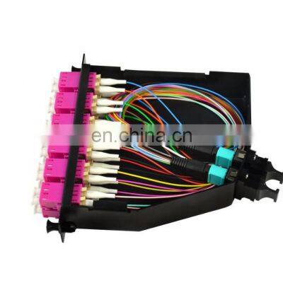 OS2 OM3 OM4 12 24 36 Fiber Optic MTP MPO LC Cassette Module photo-4